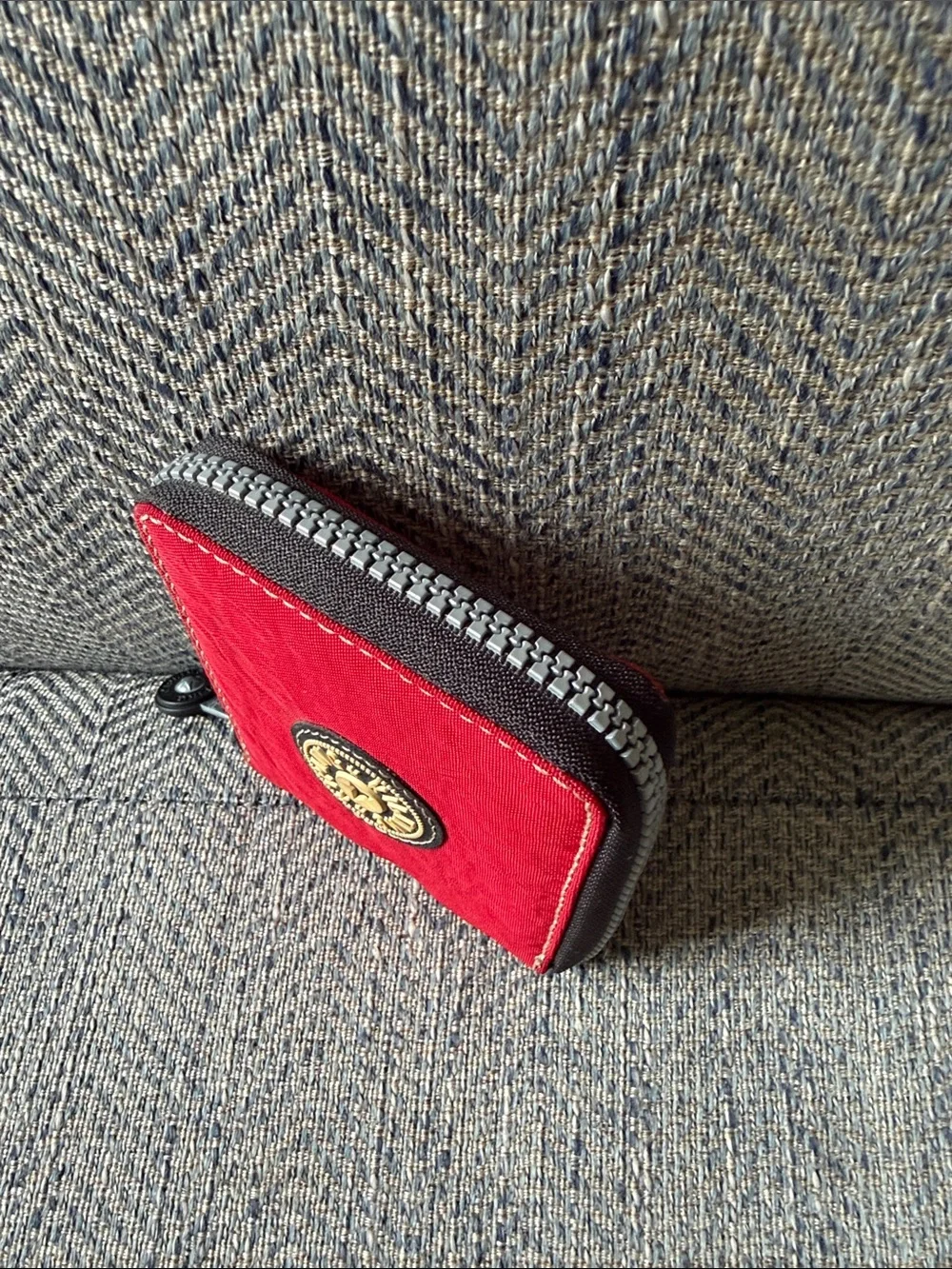 Kipling Red Nylon Wallet - Picture 4 of 12